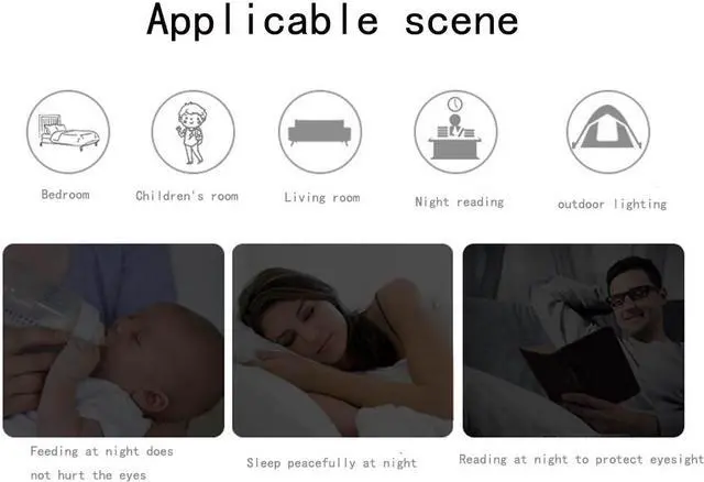 Alt view image 3 of 6 - Weastlinks Hot Game Anime M Night Light 3D Illusion Lamp LED Remote Control Light for Bedroom Decor Atmosphere Bedside Night Kids Gift