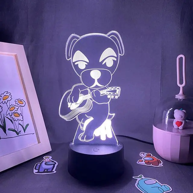 Main image of Weastlinks 16 Color Changing Animal Home Decor Setup Light USB Desk Lamp Illusion Lighting with Remote Control for Nintendo Switch Players