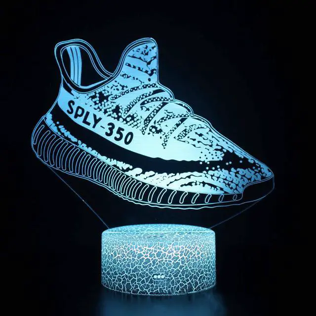 Main image of Weastlinks Shoe Series Led Night Light Bedside Lamp Home Decoration Room Boy Bedroom Bedside Table Decor Sports Fan Gift