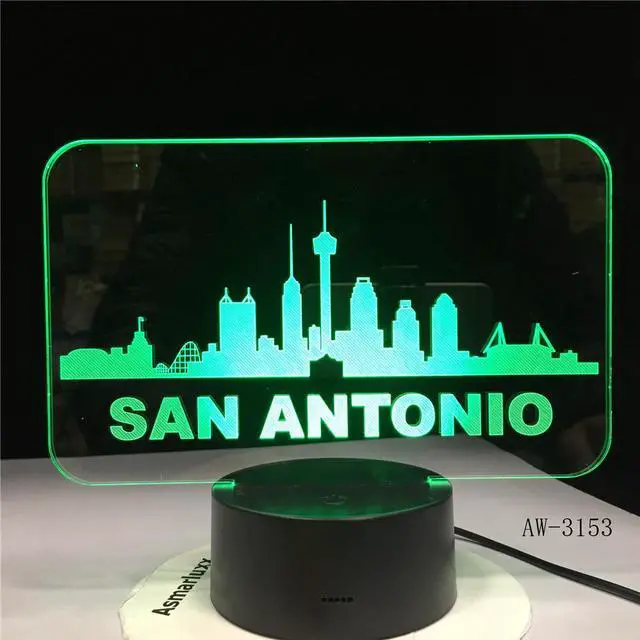 Alt view image 2 of 7 - Weastlinks Statue of Liberty White House 3D Illusion Night lightTable Lamp for Kids Bedroom Decoration Nightlight LED RGB Touch Sensor Gift