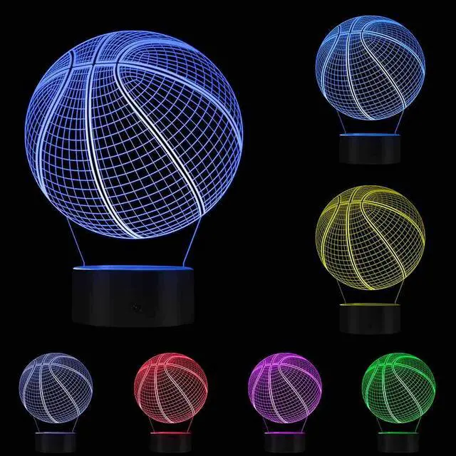 Main image of Weastlinks Personalised Football Jersey LED Night Lights Custom Your Name Your Number Table Lamp Basketball Light LED Acrylic Display Soccer Kit Light