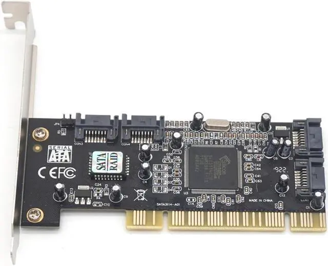 Main image of Weastlinks Pci 4 Port Expansion Card Sata Controller Pci Raid Card Pci To Sata Adapter Sata Pci Converter Card For Desktop/Computer