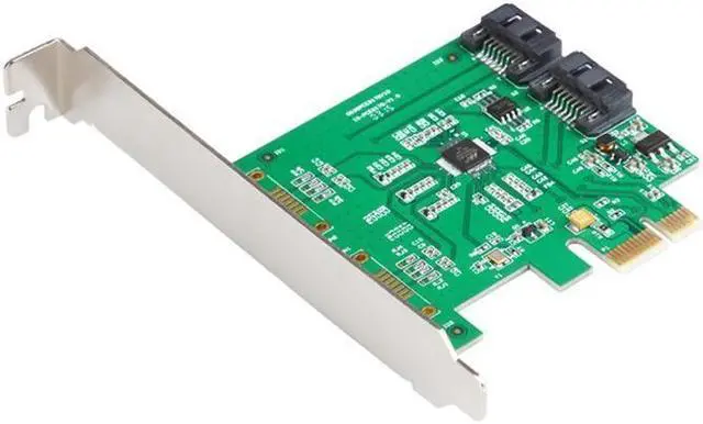 Main image of Weastlinks Marvell 88SE9170 2 Ports SATA 6G PCI Express Controller Card PCI-e to SATA III 3.0 converter PCI low profile bracket SATA3.0