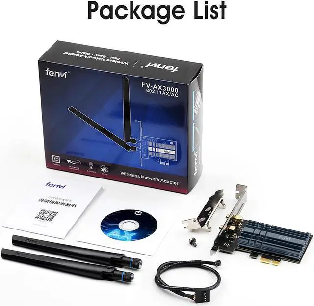 Alt view image 7 of 7 - Weastlinks WIFI 6E 5374Mbps Intel AX210 PCIe Wireless WiFi Adapter 2.4G/5G/6Ghz For Bluetooth 5.3 Wi-Fi 6 Card Desktop PC Support Win 10/11