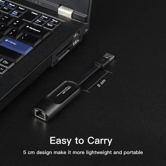 Alt view image 5 of 7 - Weastlinks 2500Mbps Ethernet USB3.0 to RJ45 2.5G Type C to RJ 45 Wired Adapter Lan Network USB HUB For Win10/8/7/11 MacBook iPad Laptop PC
