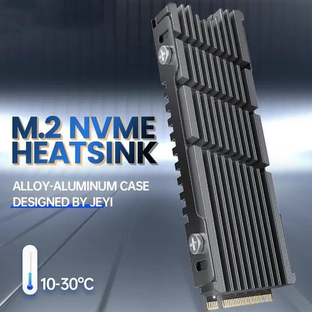 Main image of Weastlinks Cooler II 2280 SSD Heatsink M.2 NVME Radiator Magnesium Aluminum Alloy PC Efficient Radiator with Thermal Silicone pad