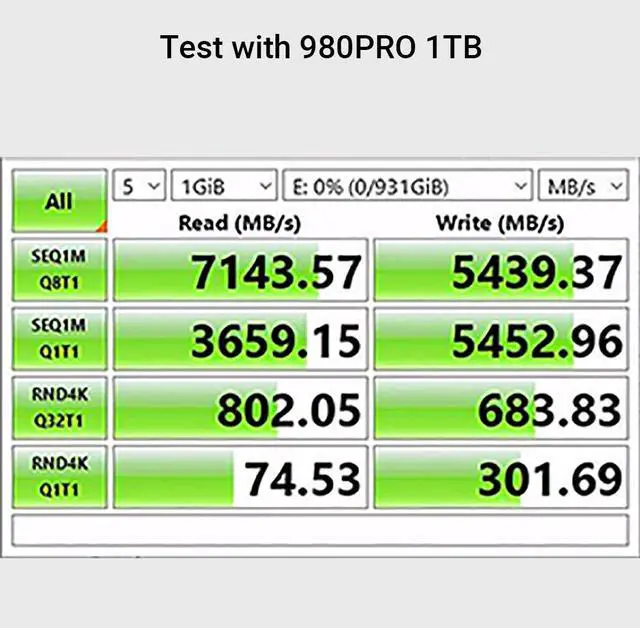 Alt view image 3 of 7 - Weastlinks RGB PCIe 4.0 NVMe Adapter, PCIe to NVMe M.2 SSD Adapter Card with Aluminum Heatsink, Compatible with Gen4 Gen3 Gen2 Gen1
