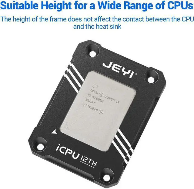 Alt view image 3 of 7 - Weastlinks LGA17XX-BCF Intel 12th Gen CPU Bending Correction Frame CPU Aluminum Fixed Backplane CPU Cooler on Intels LGA1700 Platform