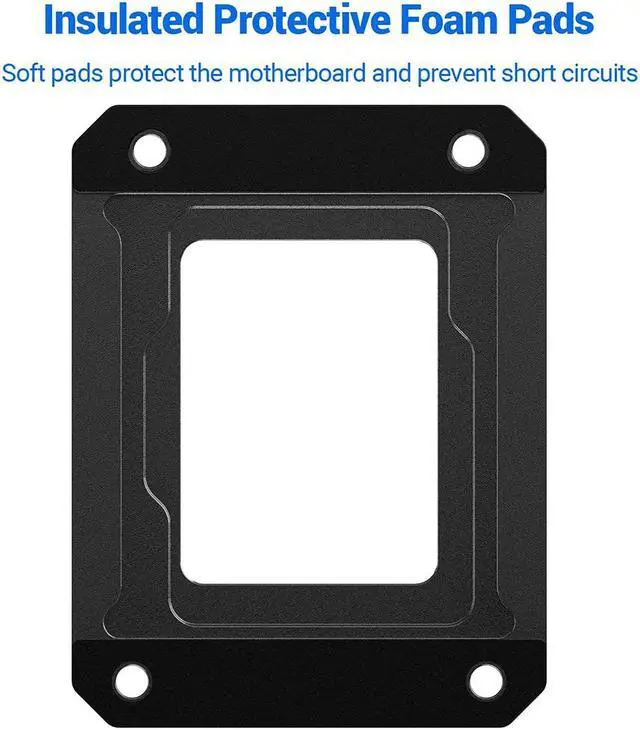 Alt view image 4 of 7 - Weastlinks LGA17XX-BCF Intel 12th Gen CPU Bending Correction Frame CPU Aluminum Fixed Backplane CPU Cooler on Intels LGA1700 Platform