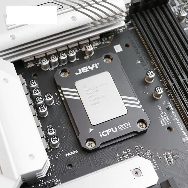 Alt view image 2 of 7 - Weastlinks LGA17XX-BCF Intel 12th Gen CPU Bending Correction Frame CPU Aluminum Fixed Backplane CPU Cooler on Intels LGA1700 Platform
