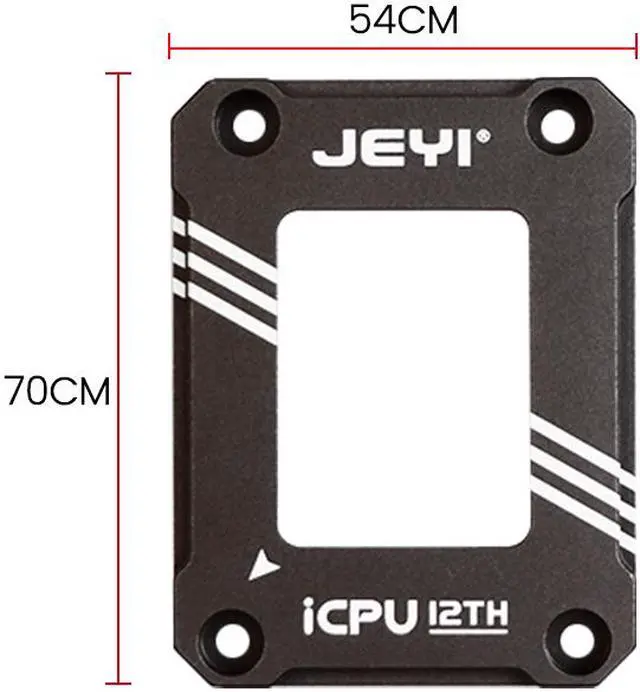 Alt view image 7 of 7 - Weastlinks LGA17XX-BCF Intel 12th Gen CPU Bending Correction Frame CPU Aluminum Fixed Backplane CPU Cooler on Intels LGA1700 Platform