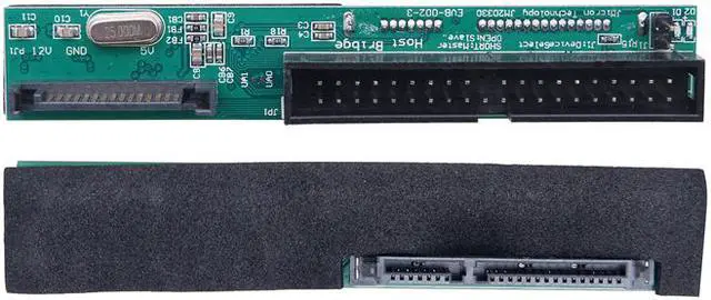 Alt view image 4 of 7 - Weastlinks SATA to IDE Adapter 2.5" SATA Female to 3.5" IDE Male Converter 40 PIN Port 1.5Gbs 2.5 to 3.5 IDE Support ATA 133 100 HDD CD DVD