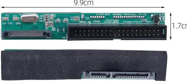 Alt view image 6 of 7 - Weastlinks SATA to IDE Adapter 2.5" SATA Female to 3.5" IDE Male Converter 40 PIN Port 1.5Gbs 2.5 to 3.5 IDE Support ATA 133 100 HDD CD DVD