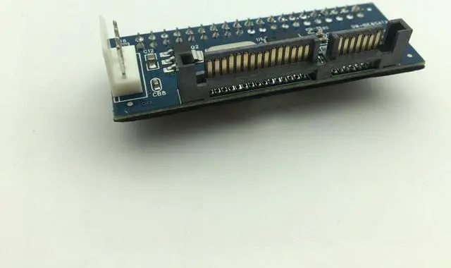 Alt view image 3 of 7 - Weastlinks 40-Pin 3.5" IDE Female to SATA 7+15Pin 22-Pin Male 20330 Chipset Adapter Converter Hard Disk Drive Connector PATA TO SATA Card