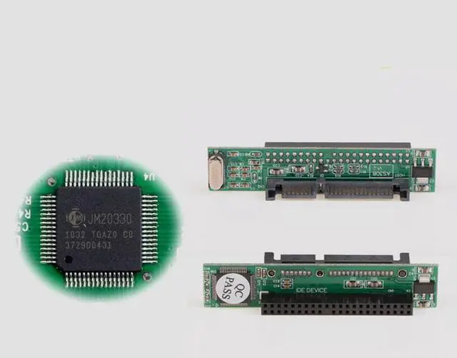 Alt view image 2 of 7 - Weastlinks New 2.5" Female 44 pin IDE to 7+15 22 pin Male SATA Hard Drive Disk Adapter Converter 2.5" IDE to SATA Male for Laptop HDD ONLY