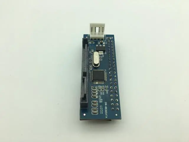 Alt view image 5 of 7 - Weastlinks 40-Pin 3.5" IDE Female to SATA 7+15Pin 22-Pin Male 20330 Chipset Adapter Converter Hard Disk Drive Connector PATA TO SATA Card