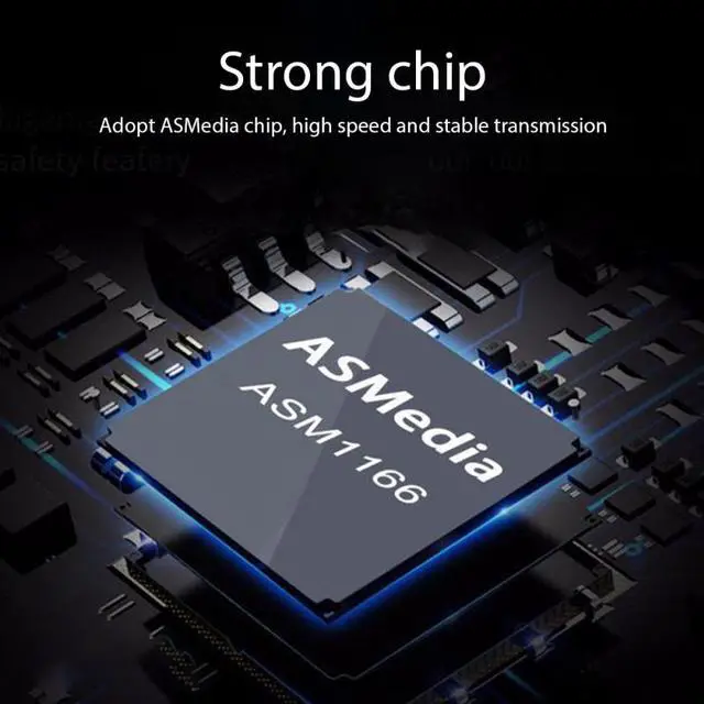 Alt view image 5 of 7 - Weastlinks Chi a Mining Riser 10 Port PCIE SATA Card PCI Express SATA Controller PCIE to SATA3 Expansion Card PCI E X4 SATA 3 6Gbps ASM1166