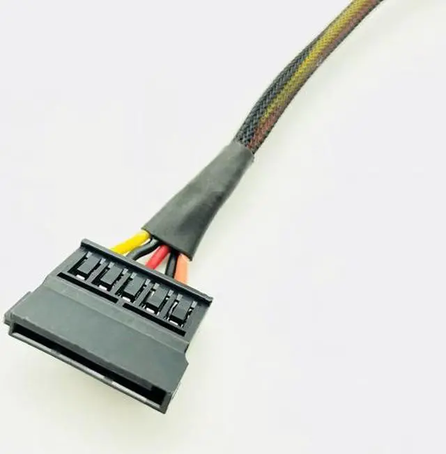 Alt view image 4 of 6 - Weastlinks 6Pin to Splitter 15Pin SATA Power Cable for DELL Vostro 3650 3653 3655 Desktop Computer HDD SSD Power Supply Expansion Cable NEW