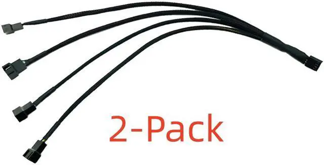 Main image of Weastlinks Mainboard CPU 4 PIN Fan Extention Cables PWM 4P Adapter Cable Computer Case Mainboard 4 PIN Power Cables Connectors Fan Splitter