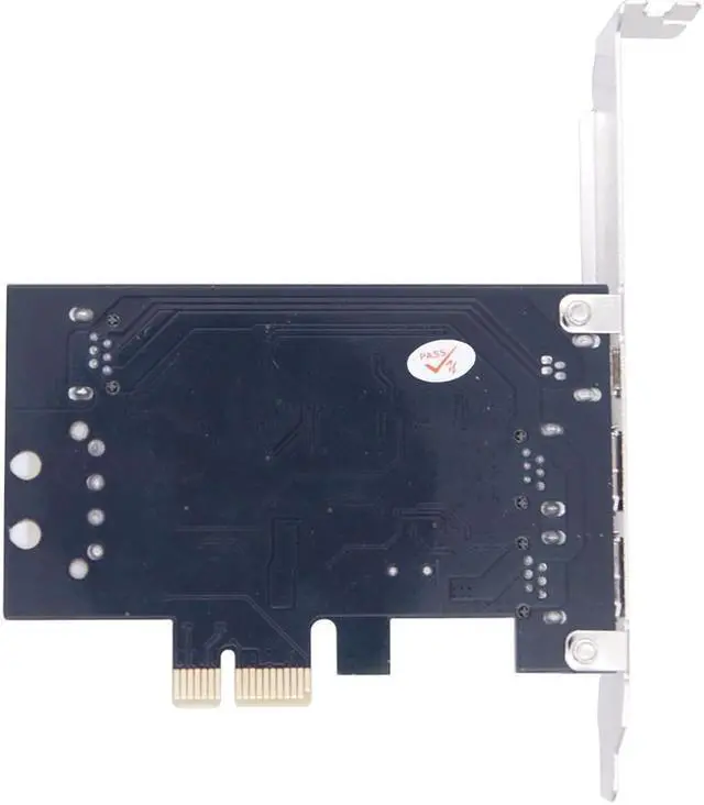 Alt view image 5 of 7 - Weastlinks 4 Ports 1394A Expansion Card PCI-E 1X to IEEE 1394 DV Video Adapter 1x 4Pin 3x 6Pin 1394 Controller Firewire Card for Desktop PC