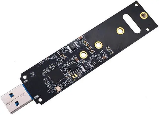 Alt view image 5 of 7 - Weastlinks M.2 NVME SSD to USB 3.1 Adapter PCI-E to USB-A 3.0 Internal Converter Card 10Gbps USB3.1 Gen 2