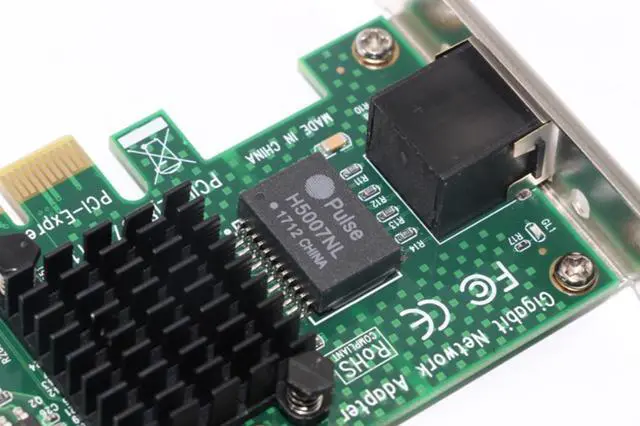Alt view image 6 of 7 - Weastlins 82574L Chipset EXPI9301CT 9301CT Gigabit Ethernet Desktop PCIE X1 Network Adapter 10/100/1000Mbps NIC for Computer