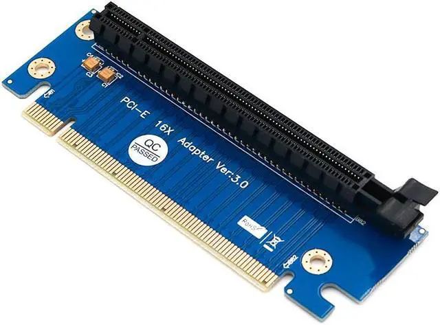 Alt view image 3 of 6 - Weastlinks PCI Express 16x Riser Card PCIE Riser Card PCI E PCI-E Riser Adapter PCI-E 16X to 16X Raiser Card