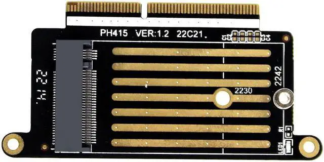Alt view image 3 of 7 - Weastlinks A1708 SSD Adapter Card Reader M Key NVMe M2 SSD Adapter Card NGFF M.2 SSD Riser for A1708 2016 2017