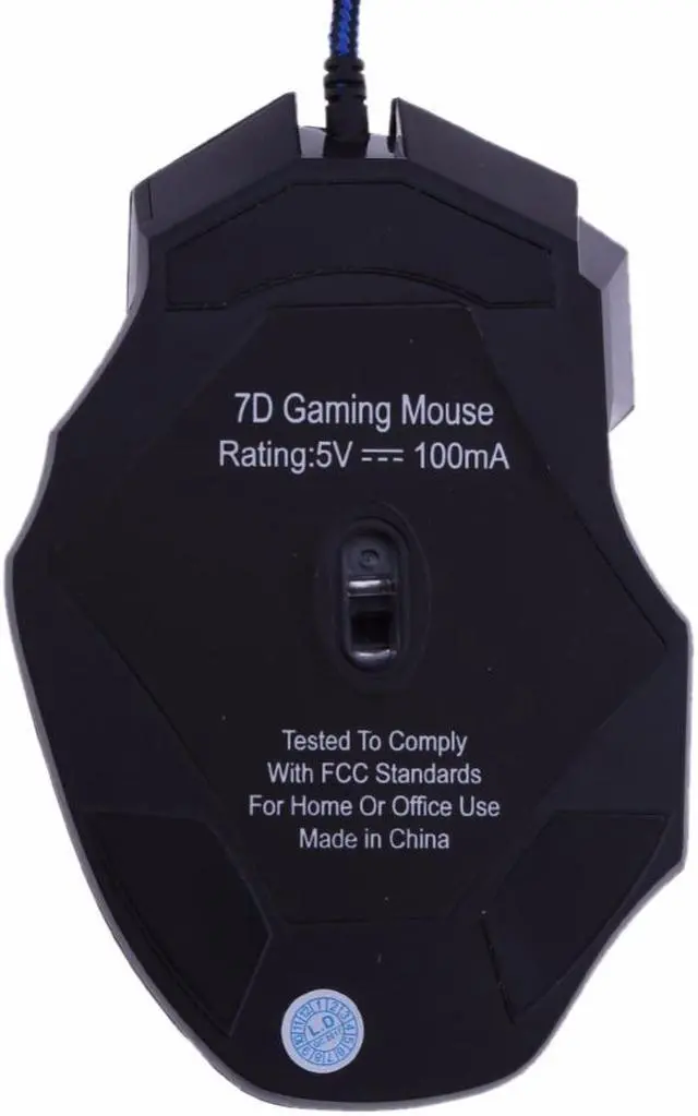 Alt view image 4 of 7 - Weastlinks USB Wired Gaming Mouse 7 Buttons 5500 DPI Adjustable LED Backlit Optical Computer Mouse Gamer Mice For PC Laptop Notebook
