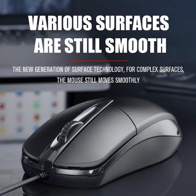Alt view image 2 of 6 - Weastlinks USB Wired Computer Mouse Optical Mouse Gamer PC Laptop Notebook Computer Mouse Mice