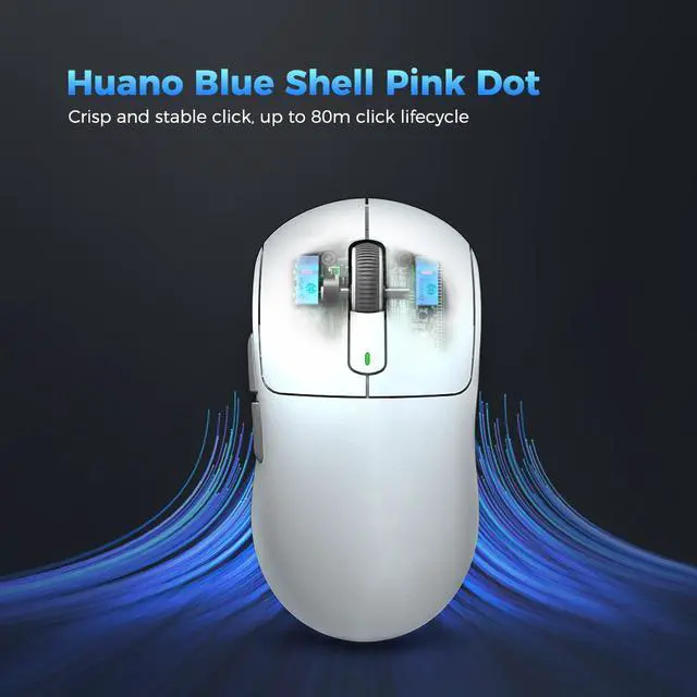 Alt view image 2 of 7 - Weastlinks Wireless Gaming Esports Mouse 26000DPI 6 Buttons Optical PAM3395 Computer Mice For Laptop PC