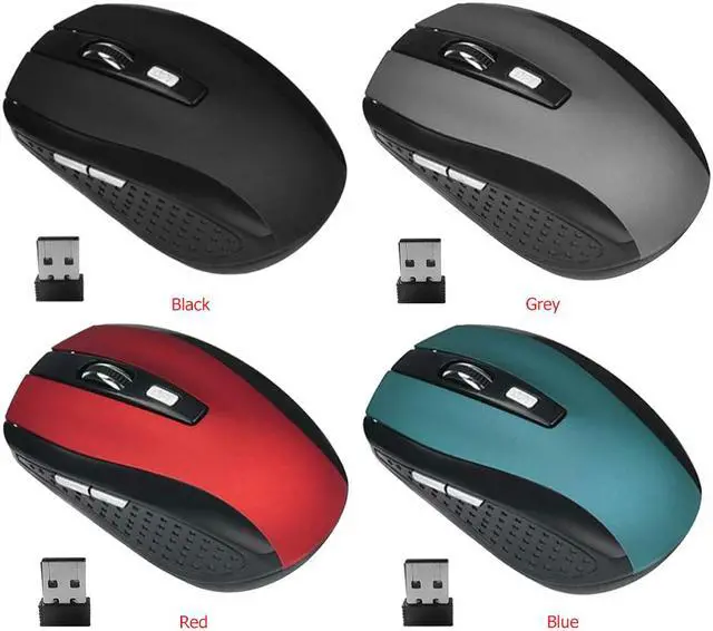 Alt view image 5 of 7 - Weastlinks 6 Keys 2.4G Wireless Mouse Optical Mice with USB Receiver Gamer 1200DPI Optical Mouse for Laptop Notebook PC