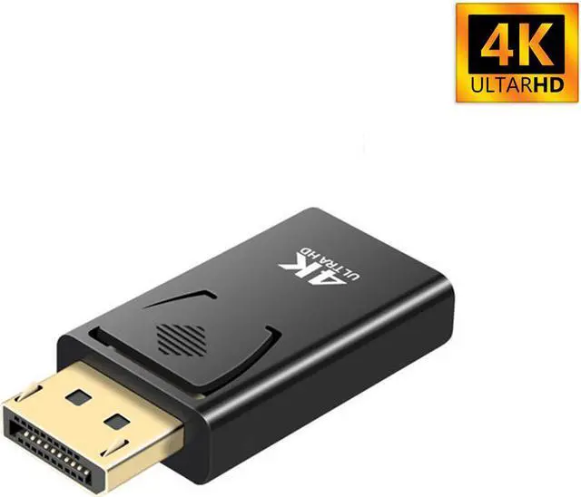Alt view image 7 of 7 - Weastlinks 2pcs 4K 1080P DisplayPort to HDMI-Compatible Adapter DP Male to Female HD TV HDMI-Compatible Video Audio Cable for PC TV Laptop