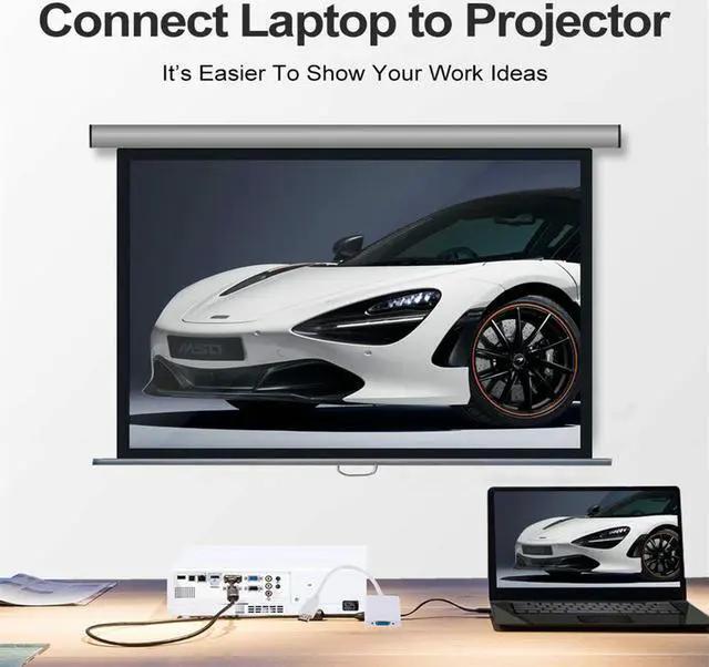 Alt view image 6 of 7 - Weastlinks 1080P HDMI-compatible To VGA Adapter Converter Cable HDMI Male To VGA Famale Digital Analog Converter for Tablet laptop PC TV