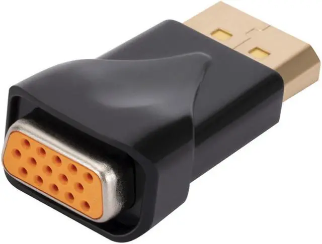 Alt view image 6 of 7 - Weastlinks 1080P DP to VGA Converter Adapter DisplayPort Display Port Male to VGA Female Converter for PC Projector DVD TV Laptop Monitor