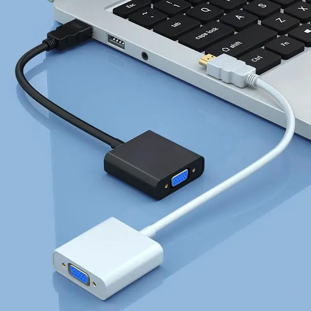 Alt view image 5 of 7 - Weastlinks HD 1080P HDMI-compatible to VGA Adapter Digital Analog HDMI-compatible Male To Famale VGA Cable Converter For PC Laptop Tablet