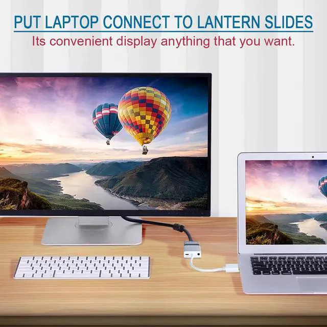 Alt view image 6 of 7 - Weastlinks HD 1080P HDMI-compatible to VGA Adapter Digital Analog HDMI-compatible Male To Famale VGA Cable Converter For PC Laptop Tablet