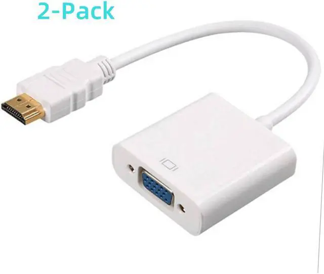 Main image of Weastlinks HD 1080P HDMI-compatible to VGA Adapter Digital Analog HDMI-compatible Male To Famale VGA Cable Converter For PC Laptop Tablet