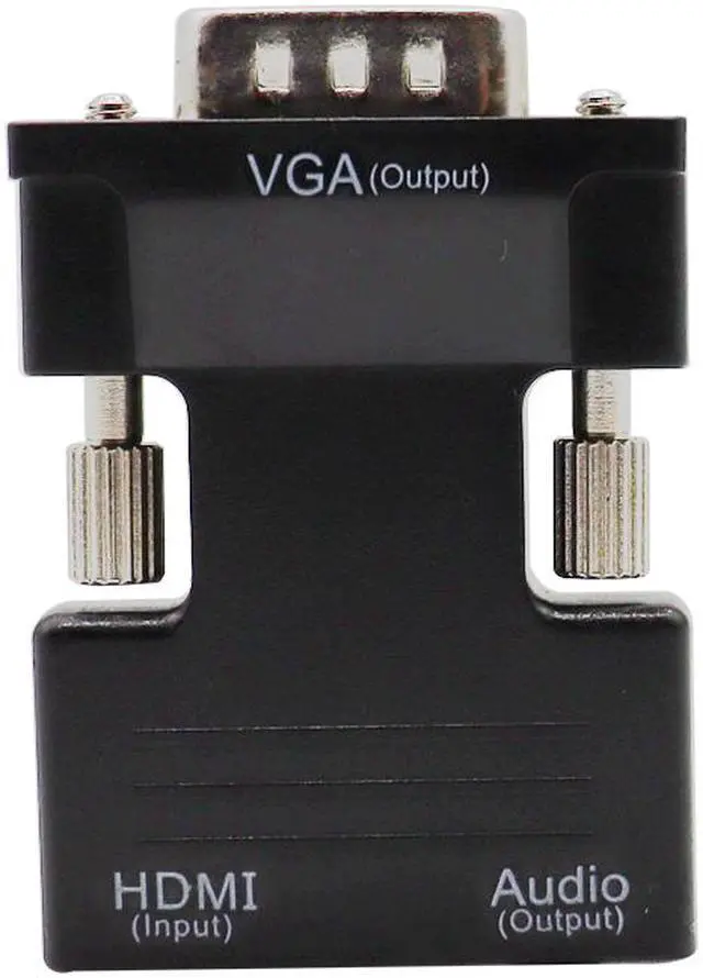 Alt view image 3 of 4 - Weastlinks HD 1080P VGA to HDMI-compatible Converter Adapter With Audio For PC Laptop to HDTV Projector HDMI-compatible to VGA Adapter