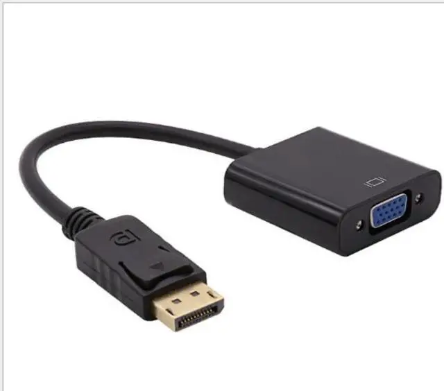 Alt view image 6 of 6 - Weastlinks DP to VGA DisplayPort Male to VGA Female Converter Adapter Cable 1080P For TV Laptop Computer Projector