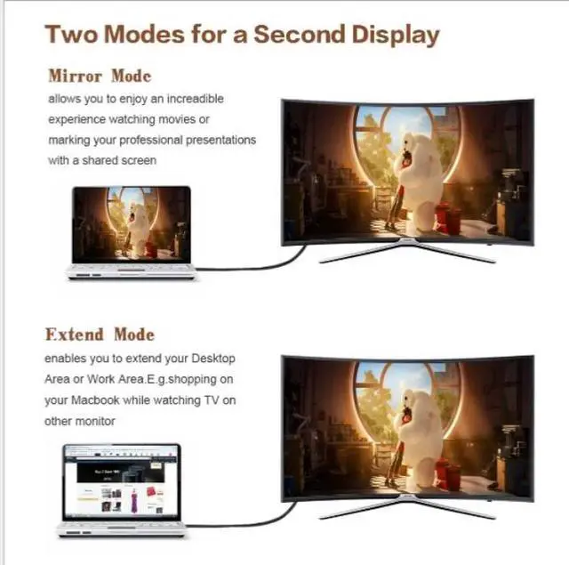 Alt view image 5 of 6 - Weastlinks DP to VGA DisplayPort Male to VGA Female Converter Adapter Cable 1080P For TV Laptop Computer Projector