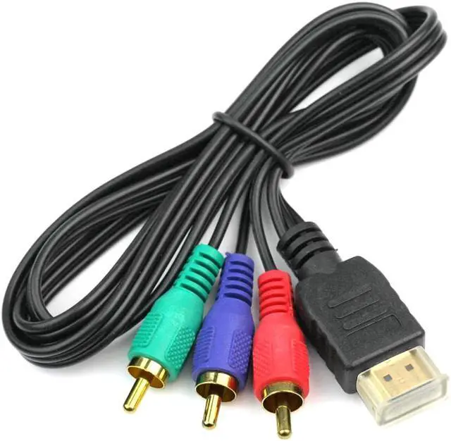 Alt view image 4 of 7 - Weastlinks 1M HDMI to AV Scaler Adapter HD Video Composite Converter Box HD to RCA AV/CVSB L/R Video 1080P 4K30HZ Support NTSC PAL