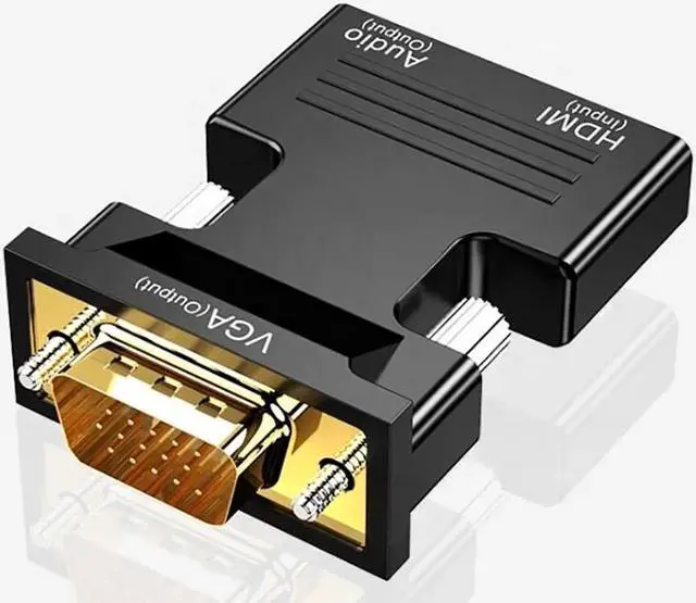 Main image of Weastlinks HDTV To VGA Line With Audio HDTV Compatible Converter 1080P HDMI Female Input To VGA Male Audio Output Adapter Plug Play