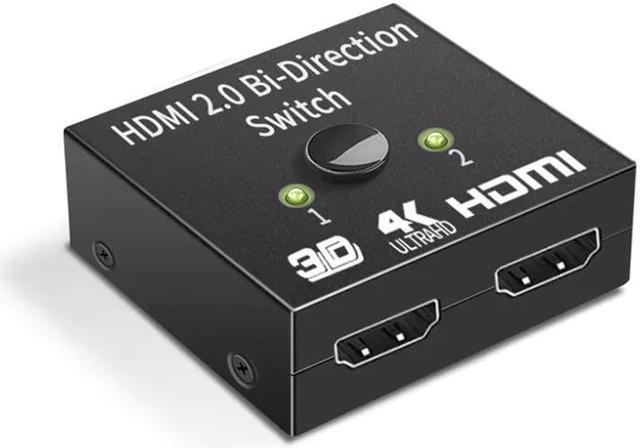 StarTech.com HDMI Splitter 1 In 2 Out 4k 30Hz 2 Port Supports 3D video  Powered HDMI Splitter HDMI Audio Splitter - Office Depot