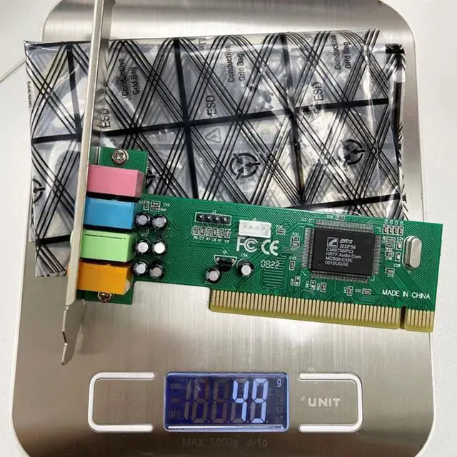 Alt view image 6 of 6 - Weastlinks PCI-E PCI for Express 4.1 Channel 3D Audio 5-Channel Digital Sound Card 4.1 Solid Capacitors CMI8738 Chipset Expansion Card