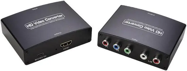 Alt view image 2 of 7 - Weastlinks HD Video Converter YPbPr To HDMI-compatible Converter Component To HDMI-compatible Adapter Supports 4K Video
