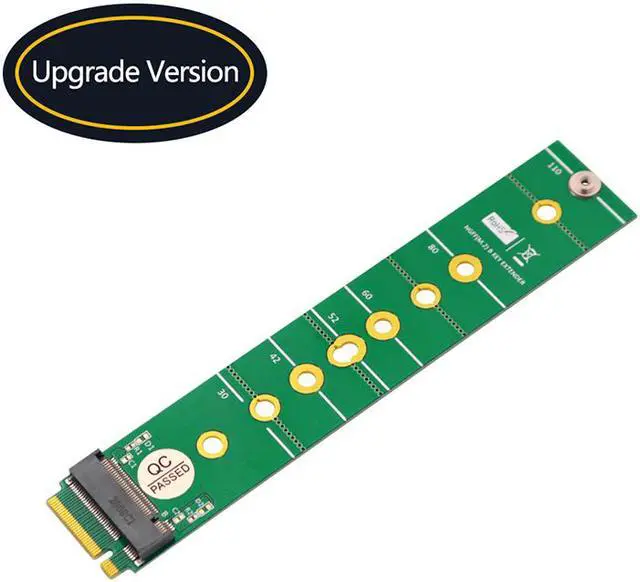 Alt view image 7 of 7 - Weastlinks M.2 NGFF B Key SSD Adapter Converter Riser Board Key-B to Key-B Convert Card Expansion Slot for 2230 2242 2260 2280 M.2 SATA SSD