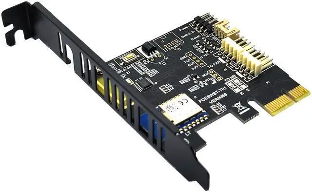 Main image of Weastlinks Wifi Computer Power Reset Switch PCIe Expansion Card for PC Destop Computer APP Remote Control Computer Wifi Smart Switch