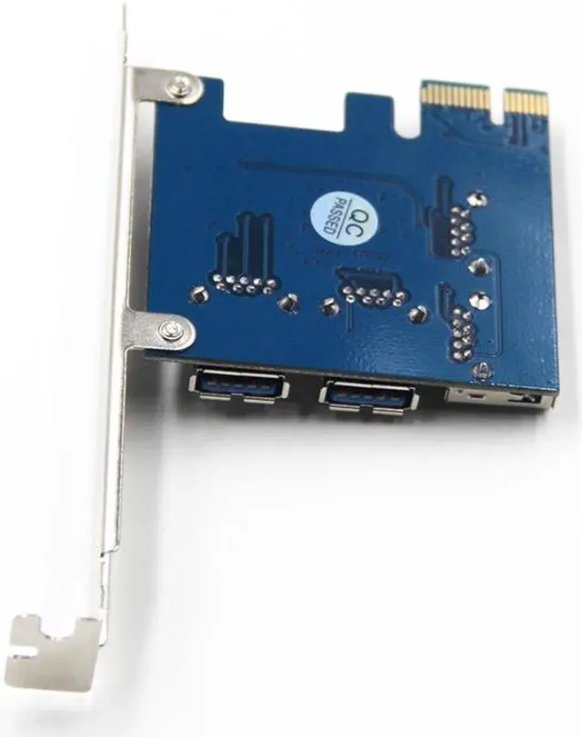 Alt view image 5 of 6 - Weastlinks PCIe 1 to 4 PCI Express 16X Slots Riser Card PCI-E 1X to External 4 PCI-e Slot Adapter PCIe Port Multiplier Card