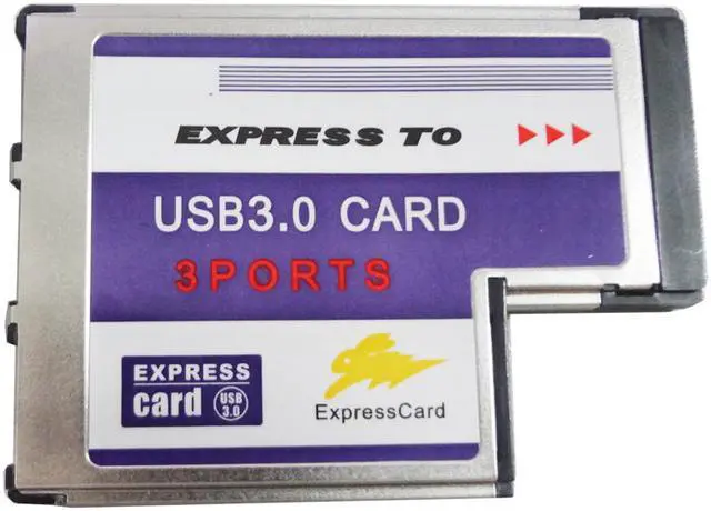 Alt view image 5 of 6 - Weastlinks 3Port Hidden Inside USB3.0 to Expresscard Express Card 54 54mm Expresscard Laptop Adapter Converter Chipset FL1100